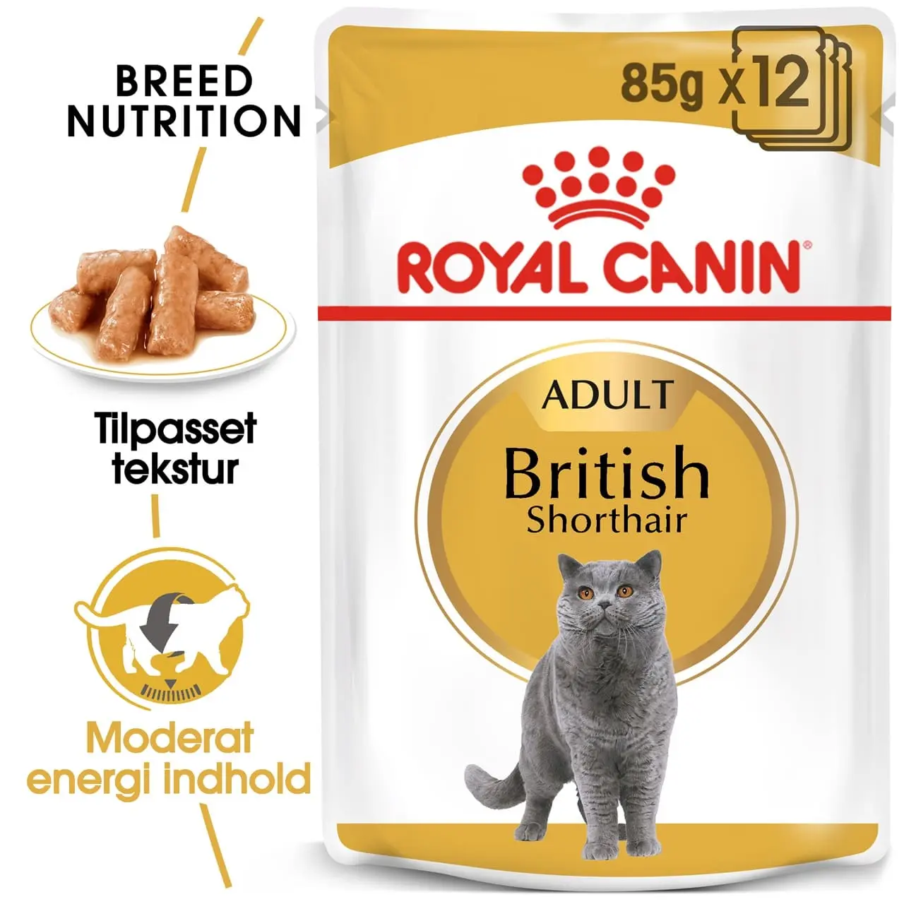 Royal Canin British shorthair Sovs - vådfoder 85 g